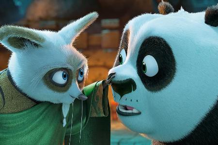 Meister Shifu will, dass Panda Po künftig die Kung-Fu-Schüler unterrichtet Meister Shifu will, dass Panda Po künftig die Kung-Fu-Schüler unterrichtet