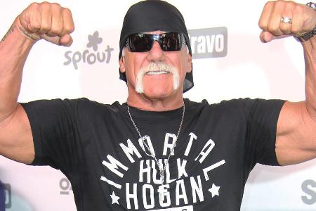 Hulk Hogan bei einem Auftritt in New York Hulk Hogan bei einem Auftritt in New York