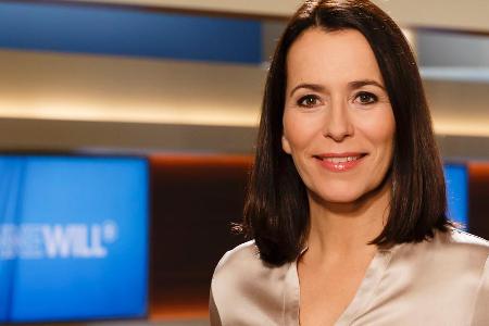 Anne Will führt durch den Sonntagstalk im Ersten. Anne Will führt durch den Sonntagstalk im Ersten.
