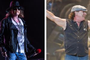 AC/DC: Kommt Axl Rose als Ersatz für Brian Johnson?