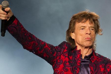 Mick Jagger rockt immer noch die Bühne Mick Jagger rockt immer noch die Bühne