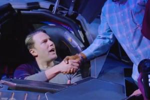 Ben Affleck überraschte Fans im Batmobil