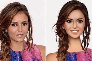 Nina Dobrev lässt sich von ihren Fans stylen