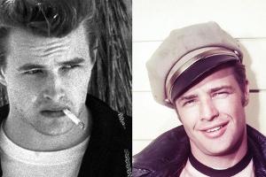 Hatte James Dean eine SM-Affäre mit Marlon Brando?