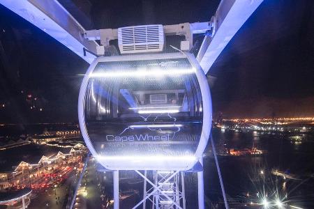 Riesenrad Cape Wheel in Kapstadt: Fünf Rand von jedem Ticket für 