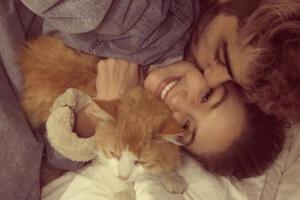 Gigi Hadid trauert auf Instagram um ihre Katze Chub