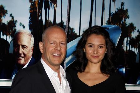 Bruce Willis mit seiner Frau Emma Heming Bruce Willis mit seiner Frau Emma Heming