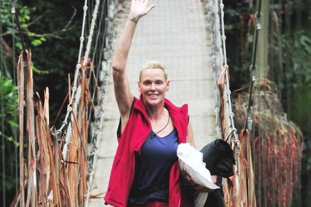 Doch zu Beginn des Tages heißt es erst mal Abschiednehmen von Brigitte Nielsen.