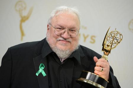 George R.R. Martin bei der Emmy-Verleihung im September 2015 George R.R. Martin bei der Emmy-Verleihung im September 2015