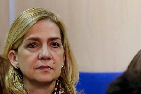 Infantin Cristina von Spanien am Montag im Gerichtssaal Infantin Cristina von Spanien am Montag im Gerichtssaal
