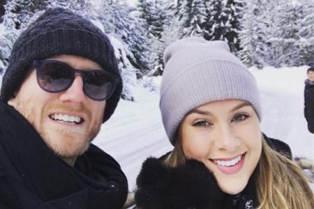 Während ihres Winterurlaubs in Whistler hat André Schürrle um die Hand seiner Montana angehalten Während ihres Winterurlaubs in Whistler hat André Schürrle um die Hand seiner Montana angehalten