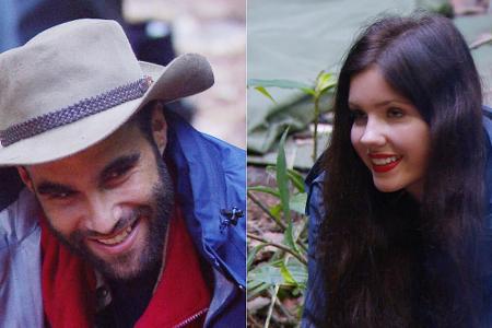 Bahnt sich zwischen den Kandidaten David Ortega und Nathalie Volk eine Dschungel-Liebe an? Bahnt sich zwischen den Kandidaten David Ortega und Nathalie Volk eine Dschungel-Liebe an?