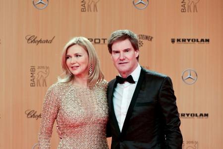 Carsten Maschmeyer mit seiner Frau Veronica Ferres bei der Bambi-Verleihung im November 2015 in Berlin Carsten Maschmeyer mit seiner Frau Veronica Ferres bei der Bambi-Verleihung im November 2015 in Berlin