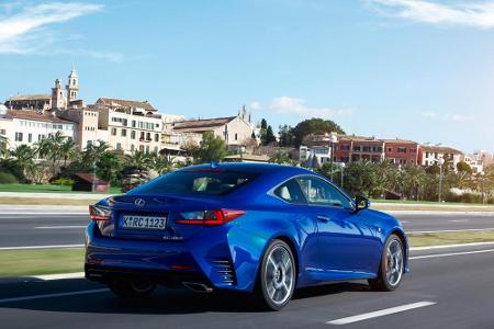 Mit dem RC ist Lexus ein schönes Sportcoupé gelungen