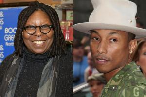 Whoopi Goldberg und Pharrell Williams: Zwei von vier schwarzen Künstlern, die die Oscars überreichen werden