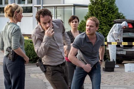 Irgendwie liegen die Nerven bei den Dortmunder Kommissaren blank: Martina Bönisch (Anna Schudt, v. l.), Peter Faber (Jörg Ha...
