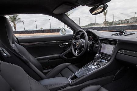 Innenansicht des Turbo: Sportlich, aber alltagstauglich