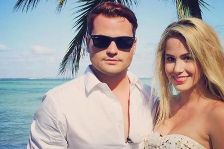Rocco Stark und Angelina Heger posieren vor einer traumhaften Kulisse in der Karibik Rocco Stark und Angelina Heger posieren vor einer traumhaften Kulisse in der Karibik