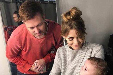 Jaime King hält ihren Sohn Leo Thames im Arm Jaime King hält ihren Sohn Leo Thames im Arm