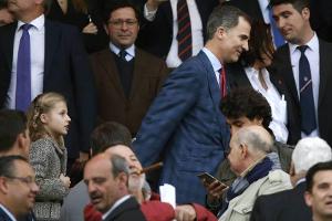 König Felipe sorgt beim Champions-League-Halbfinale für Ärger