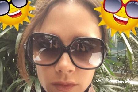 Victoria Beckham präsentiert ihre Sonnenbrillen-Kollektion Victoria Beckham präsentiert ihre Sonnenbrillen-Kollektion