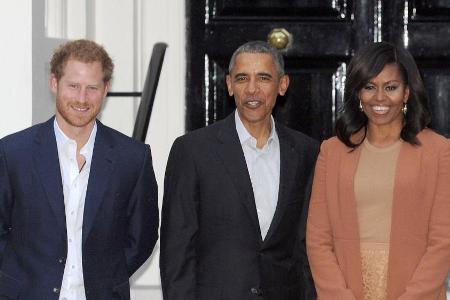 Prinz Harry und die Obamas scheinen im Zwist zu sein Prinz Harry und die Obamas scheinen im Zwist zu sein