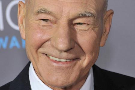 Patrick Stewart machte gute Miene zum bösen Spiel Patrick Stewart machte gute Miene zum bösen Spiel