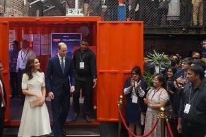 Kate und William nehmen sich Zeit für indische Jungunternehmer