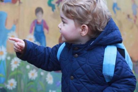 Prinz George: Wenn er nicht im Kindergarten ist, pflanzt er Bäume mit Charles Prinz George: Wenn er nicht im Kindergarten ist, pflanzt er Bäume mit Charles