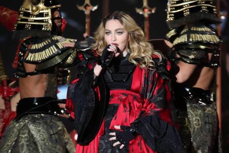 Madonna während ihrer Madonna während ihrer