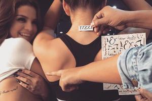 Selena Gomez: Ihre Tattoos gibt's jetzt als Klebe-Version