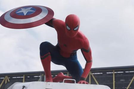 Tom Holland alias Spider-Man im Film 