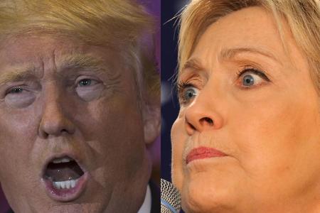 Donald Trump und Hillary Clinton wollen Barack Obama beerben Donald Trump und Hillary Clinton wollen Barack Obama beerben