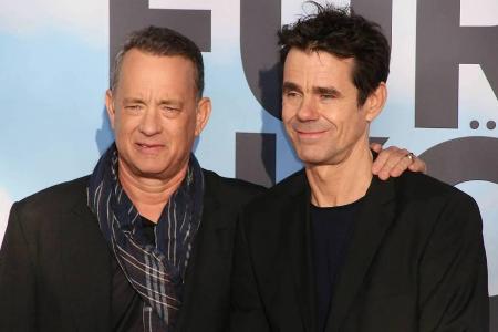 Tom Hanks und Tom Tykwer bei der Premiere von Tom Hanks und Tom Tykwer bei der Premiere von