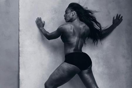 Dieses sexy Foto von Serena Williams ist im Pirelli-Kalender unter dem Monat April zu sehen Dieses sexy Foto von Serena Williams ist im Pirelli-Kalender unter dem Monat April zu sehen