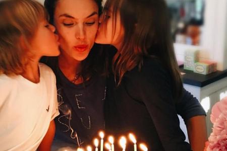 Alessandra Ambrosio feiert ihren 35. Geburtstag Alessandra Ambrosio feiert ihren 35. Geburtstag
