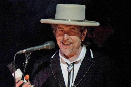 Bob Dylan bei einem Konzert Bob Dylan bei einem Konzert
