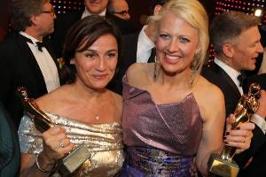 Jeweils eine "Romy" für Sandra Maischberger und Barbara Schöneberger