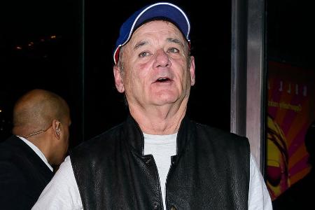 Hatte offenbar keine Lust fotografiert zu werden: Bill Murray Hatte offenbar keine Lust fotografiert zu werden: Bill Murray