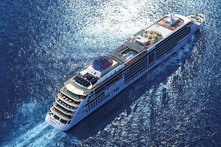 Die MS Europa 2 auf einer Kreuzfahrt Die MS Europa 2 auf einer Kreuzfahrt