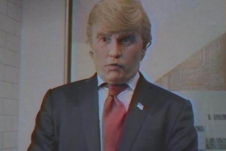 Johnny Depp als Donald Trump in einer Parodie von Johnny Depp als Donald Trump in einer Parodie von