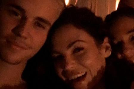 Jenna Dewan-Tatum freut sich sichtlich Justin Bieber zufällig getroffen zu haben Jenna Dewan-Tatum freut sich sichtlich Justin Bieber zufällig getroffen zu haben