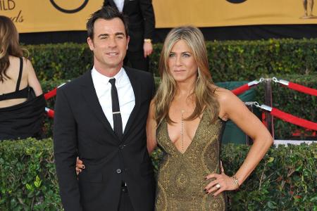 Zusammen sind sie glücklich: Justin Theroux und Jennifer Aniston Zusammen sind sie glücklich: Justin Theroux und Jennifer Aniston