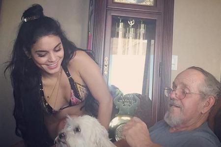 Vanessa Hudgens trauert um ihren Vater Greg Vanessa Hudgens trauert um ihren Vater Greg