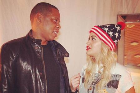 Als noch alles in Butter war: Vor gerade mal gut einem Jahr postete Rita Ora diesen Schnappschuss auf Twitter Als noch alles in Butter war: Vor gerade mal gut einem Jahr postete Rita Ora diesen Schnappschuss auf Twitter