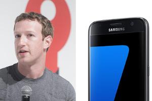 Mark Zuckerberg: Überraschungsgast bei Samsung-S7-Präsentation