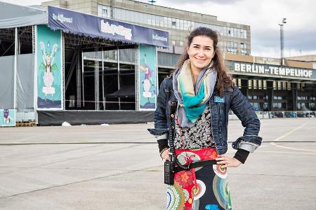 Festival-Leiterin Fruzsina Szép war 2015 bereits für das erste Lollapalooza-Festival in Berlin verantwortlich