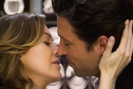 Dr. Meredith Grey (Ellen Pompeo) und Dr. Derek Shepherd (Patrick Dempsey) Dr. Meredith Grey (Ellen Pompeo) und Dr. Derek Shepherd (Patrick Dempsey)