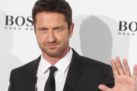 Der schottische Hollywood-Star Gerard Butler wirbt für die deutsche Marke Boss