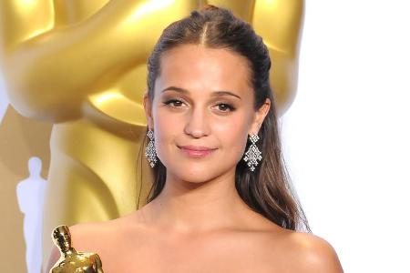 Oscar-Gewinnerin Alicia Vikander: Ausgezeichnet als Oscar-Gewinnerin Alicia Vikander: Ausgezeichnet als